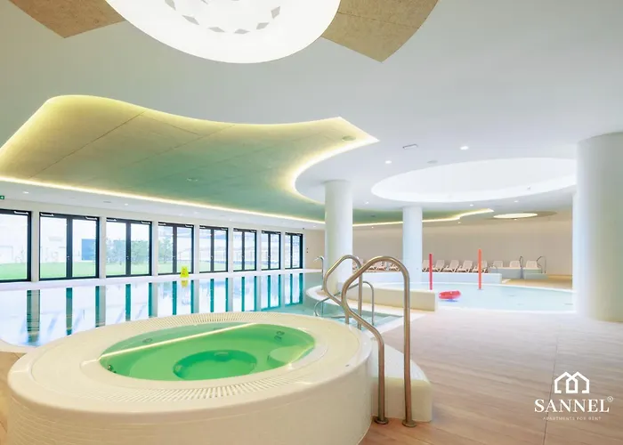 Sands Z Dostepem Do Basenow,saun,jacuzzi - Pinea Pobierowo-sannel For Rent Lägenhet Pobierowo