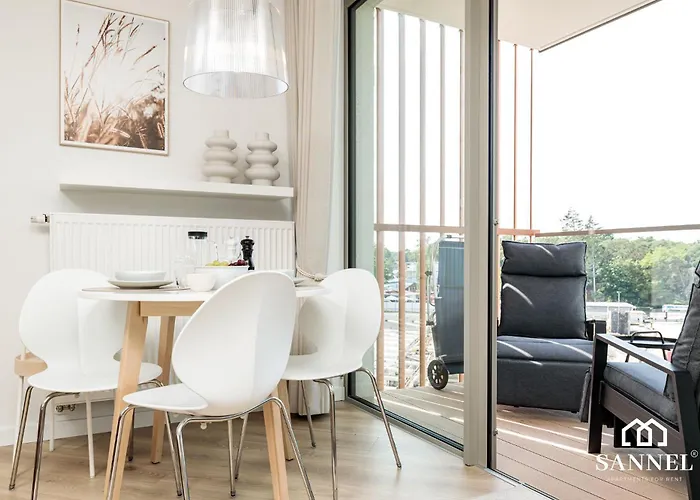 Sands Z Dostepem Do Basenow,saun,jacuzzi - Pinea Pobierowo-sannel For Rent Lägenhet Pobierowo